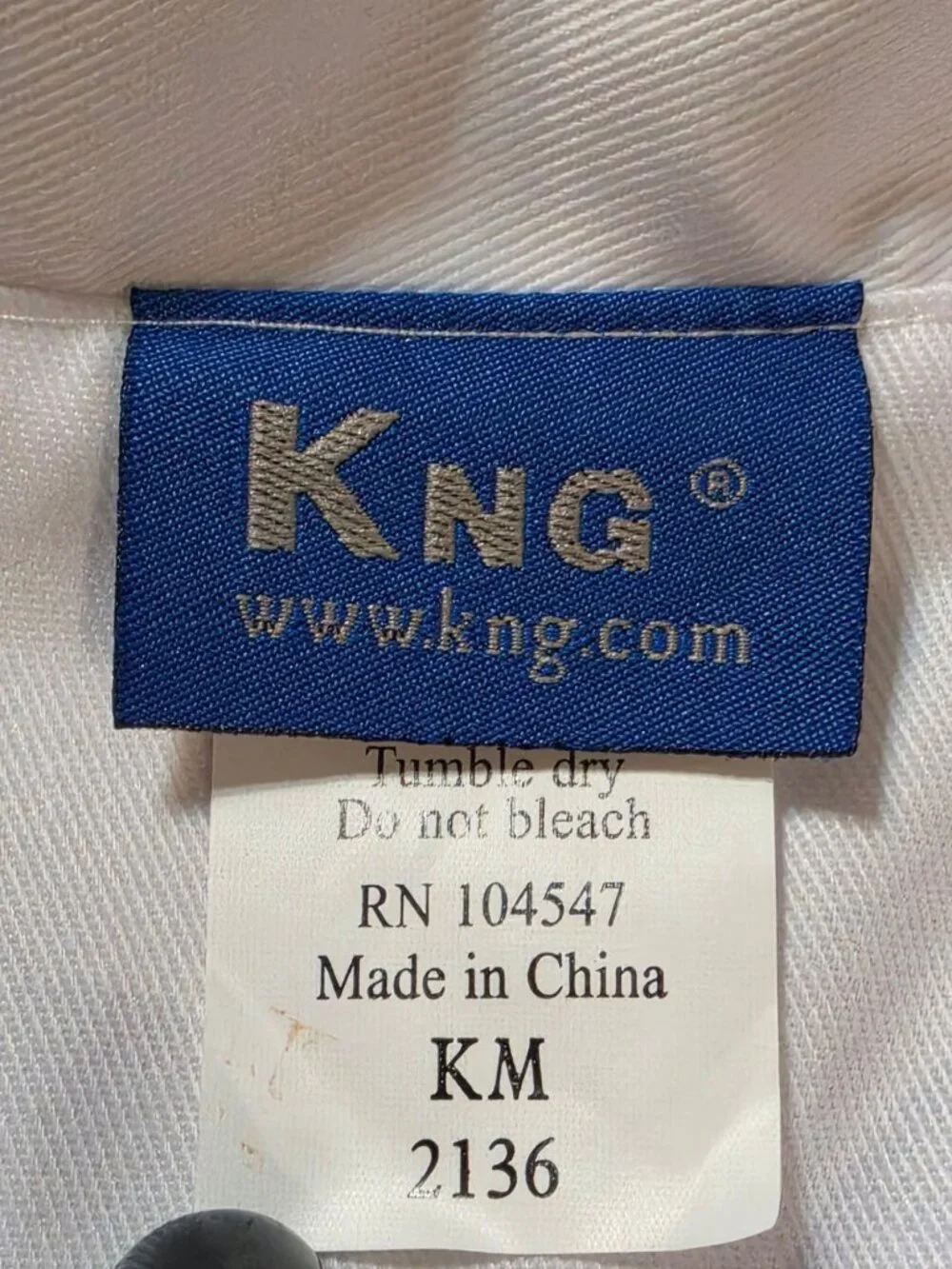 Vtg Trump Kids Hotel Chef Coat Jacket Child Size KM KNG Hospitality Memorabilia